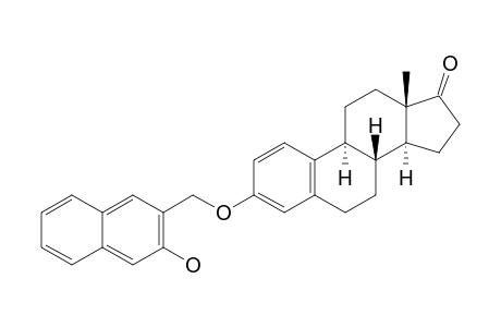 (8R,9S,13S,14S)-3-(3-Hydroxy-naphthalen-2-ylmethoxy)-13-methyl-6,7,8,9,11,12,13,14,15,16-decahydro-cyclopenta[a]phenanthren-17-one