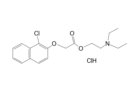 [(1-Chloro-2-naphthyl)oxy]acetic acid, 2-(diethylamino)ethyl ester, hydrochloride