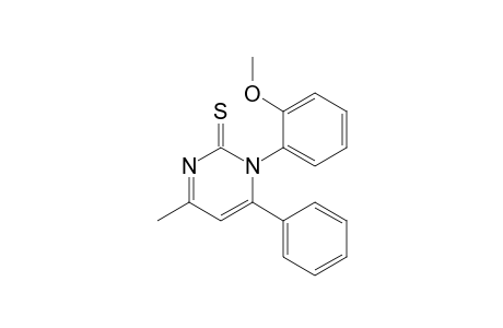 1-(o-Methoxyphenyl)-4-methyl-6-phenyl-2[1H]pyrimidinethione