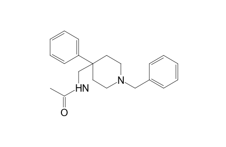 N-[(1-benzyl-4-phenyl-4-piperidyl)methyl]acetamide