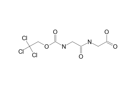 N-(2,2,2-Trichloroethoxycarbonyl)-glycylglycine