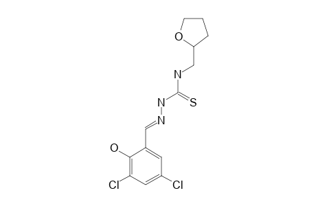 3,5-dichlorosalicyaldehyde, 4-(tetrahydrofurfuryl)-3-thiosemicarbazone