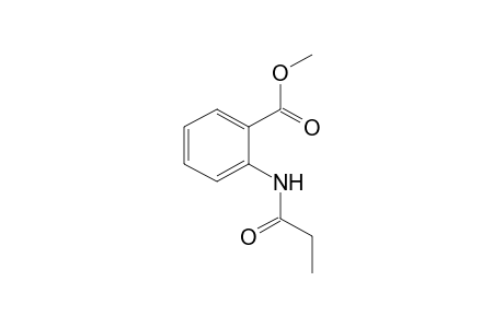 N-propionylanthranilic acid, methyl ester