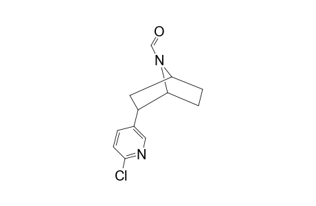 N-FORMYL-2-EXO-(2-CHLORO-5-PYRIDYL)-7-AZABICYCLO-[2.2.1]-HEPTANE;ROTAMER-#1