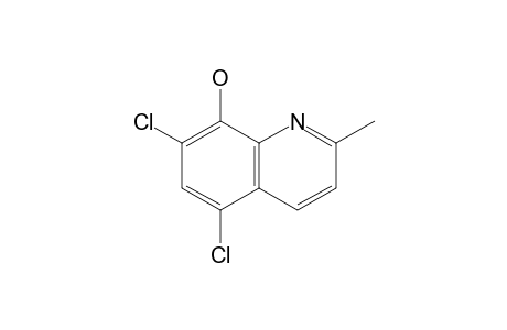 5,7-Dichloro-2-methyl-8-quinolinol