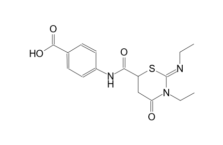 benzoic acid, 4-[[[(2Z)-3-ethyl-2-[(Z)-ethylimino]tetrahydro-4-oxo-2H-1,3-thiazin-6-yl]carbonyl]amino]-