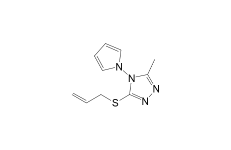 3-(allylthio)-5-methyl-4-pyrrol-1-yl-1,2,4-triazole