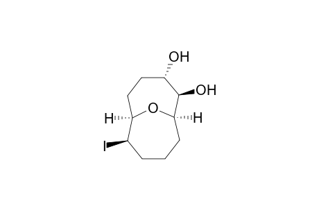 (1R*,2R*,3S*,6R*,7R*)-7-Iodo-11-oxabicyclo[4.4.1]undecane-2,3-diol