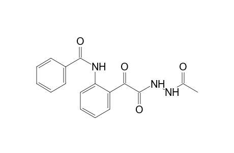 2'-[(2-acetylhydrazino)glyoxyloyl]benzanilide