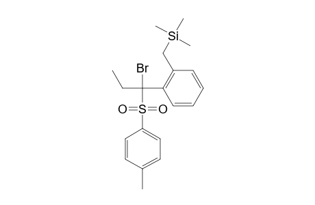 [o-[1-Bromo-1-(p-tolylsulfonyl)propyl]benzyl]trimethylsilane