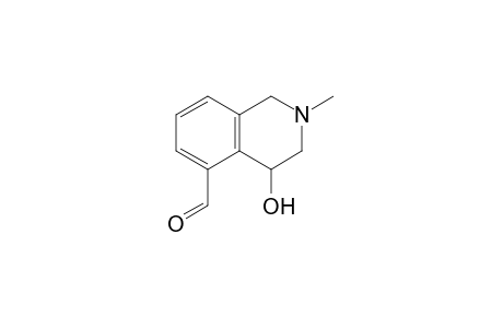 5-Formyl-1,2,3,4-tetrahydro-2-methylisoquinolin-4-ol