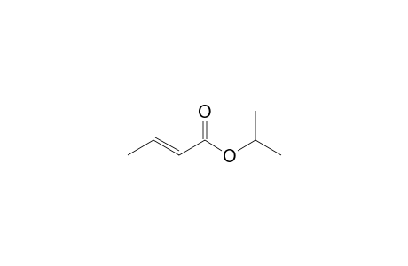trans-crotonic acid, isopropyl ester