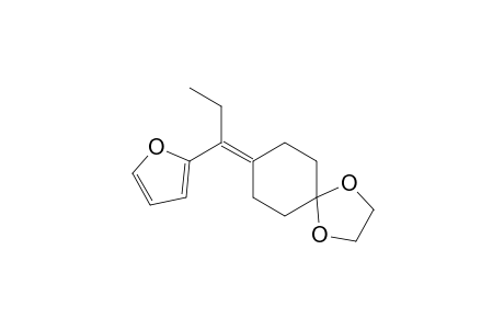 8-(1-Furan-2-ylpropylidene)-1,4-dioxaspiro[4.5]decane