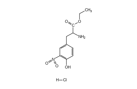 3-nitro-L-tyrosine, ethyl ester, hydrochloride