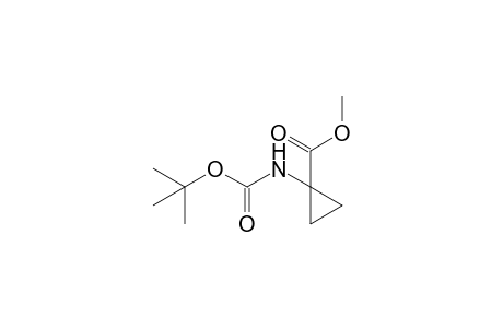 1-(tert-butoxycarbonylamino)cyclopropanecarboxylic acid methyl ester