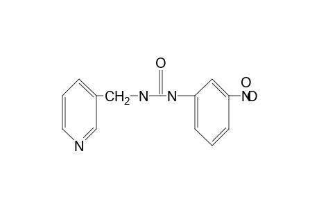 1-(m-nitrophenyl)-3-[(3-pyridyl)methyl]urea