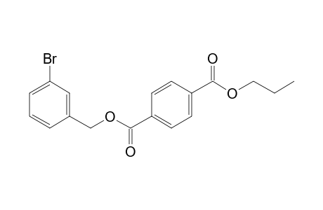 Terephthalic acid, 3-bromobenzyl propyl ester