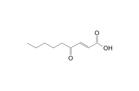 (E)-4-Oxonon-2-enoic Acid