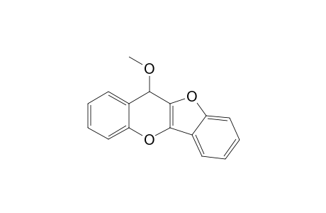 11H-Benzofuro[3,2-b][1]benzopyran, 11-methoxy-