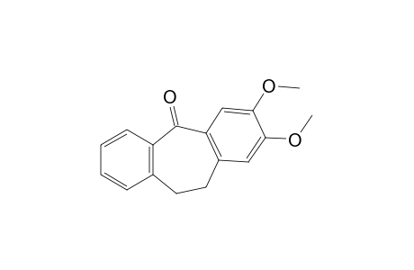 10,11-dihydro-2,3-dimethoxy-5H-dibenzo[a,d]cyclohepten-5-one