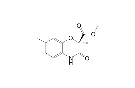 (R)-(-)-Methyl 2,7-dimethyl-3-oxo-3,4-dihydro-2H-1,4-benzoxazine-2-carboxylate