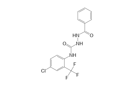 1-BENZOYL-4-(4-CHLORO-alpha,alpha,alpha-TRIFLUORO-o-TOLYL)SEMICARBAZIDE