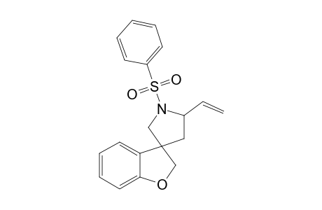 spiro[5-Vinyl-N-phenylsulfonylpyrrolidine-3,3'-benzofuran]