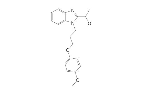 1H-1,3-Benzimidazole-2-methanol, 1-[3-(4-methoxyphenoxy)propyl]-.alpha.-methyl-