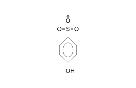 4-Hydroxy-benzenesulfonate anion