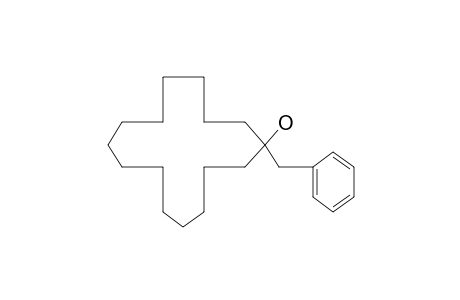 1-benzylcyclopentadecanol