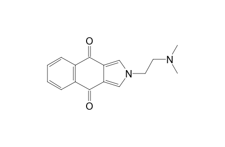 2-[2-(dimethylamino)ethyl]-2H-benz[f]isoindole-4,9-dione