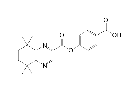 4-(5,5,8,8-tetramethyl-6,7-dihydroquinoxaline-2-carbonyl)oxybenzoic acid