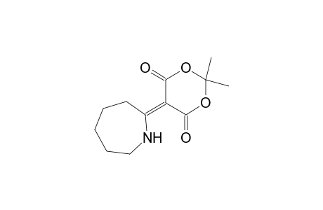 hexahydro-2H-azepine-delta^2,alpha-malonic acid, cyclic isopropylidene ester