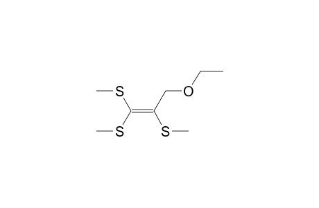 3-Ethoxy-1,1,2-tris(methylthio)prop-1-ene