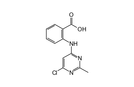 N-(6-chloro-2-methyl-4-pyrimidinyl)anthranilic acid