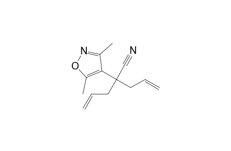 2-Allyl-2-(3',5'-dimethyl-4'-isoxazolyl)-4-pentenonitrile