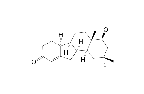 17A-BETA-HYDROXY-16,16-DIMETHYL-3-OXO-D-HOMO-B-NOR-8,10-ISOESTR-4-ENE