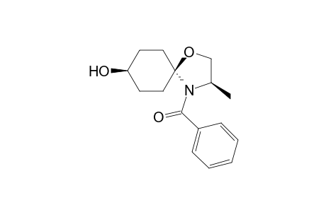 cis-(3R)-4-Benzoyl-3-methyl-1-oxa-4-azaspiro[4.5]decan-8-ol