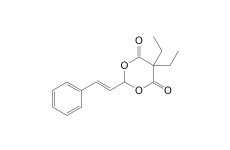 Diethyl cinnamylidene malonate