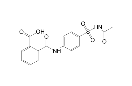 4'-(acetylsulfamoyl)phthalanilic acid