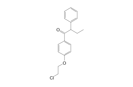 1-[4-(2-CHLOROETHOXY)-PHENYL]-2-PHENYL-1-BUTANONE