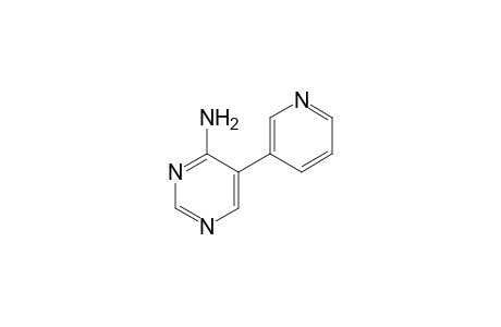 4-amino-5-(3-pyridyl)pyrimidine