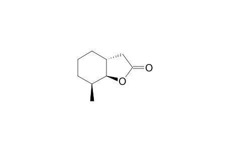 (1S,2S,6R)-2-Methyl-9-oxabicyclo[4.3.0]nonan-8-one
