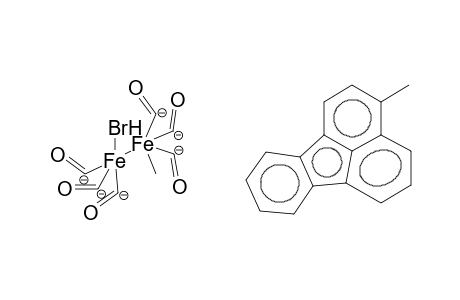 (MUE-BROMO)[MUE-HAPTO-1:HAPTO-2-(2-FLUORANTHYL)VINYL]BIS(TRICARBONYLIRON)(FE-FE)