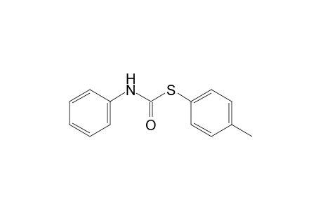 thiocarbanilic acid, S-p-tolyl ester