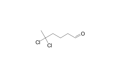 5,5-Dichlorohexanal