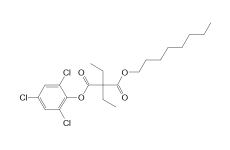 Diethylmalonic acid, octyl 2,4,6-trichlorophenyl ester