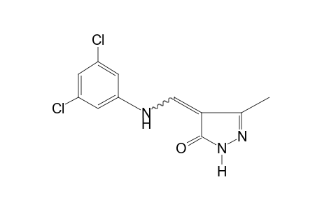 4-[(3,5-Dichloroanilino)methylene]-3-methyl-2-pyrazolin-5-one