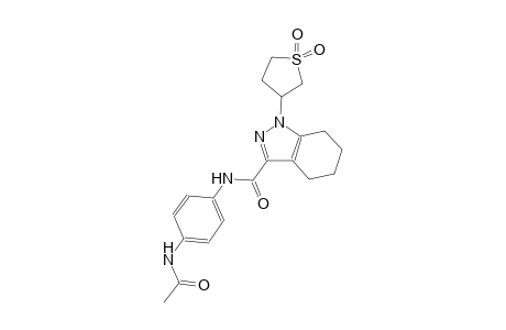 1H-indazole-3-carboxamide, N-[4-(acetylamino)phenyl]-4,5,6,7-tetrahydro-1-(tetrahydro-1,1-dioxido-3-thienyl)-