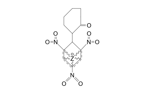 1-(Cycloheptanon-2-yl)-2,4,6-trinitro-cyclohexadienide anion